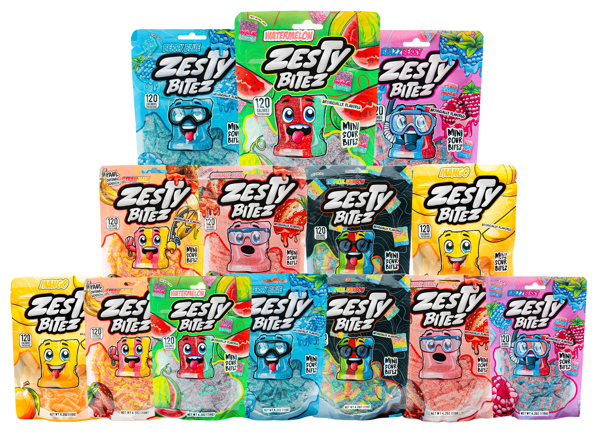 The Ultimate Zesty 14-Pack – Zesty Snackz LLC