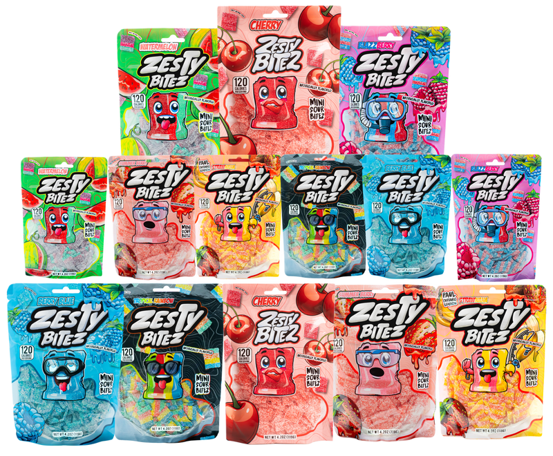 Zesty Rocks Zesty Snackz - The best bite sized flavour packed candy – Zesty Snackz LLC